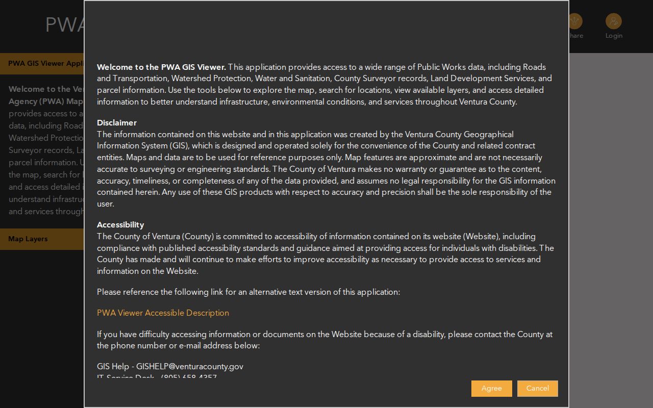 Camarillo people search Ventura County PWA GIS viewer