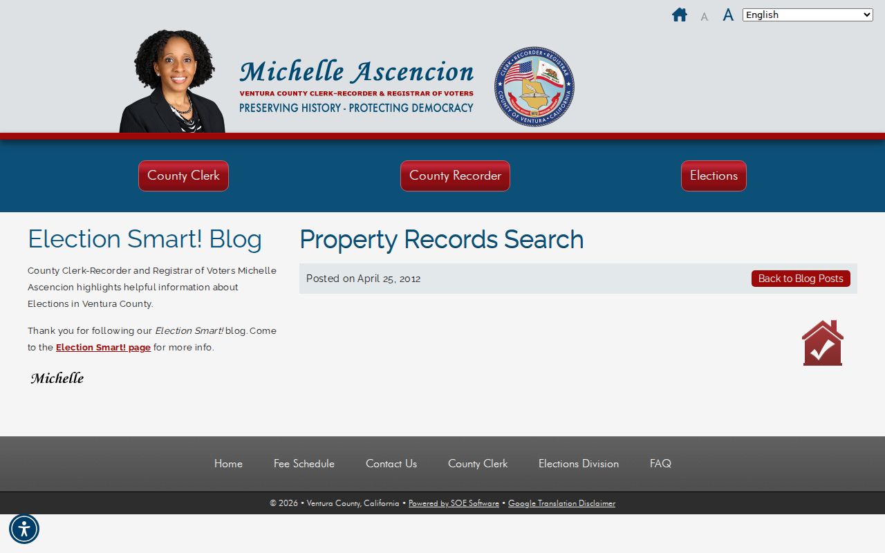 Camarillo people search Ventura County grantor grantee records