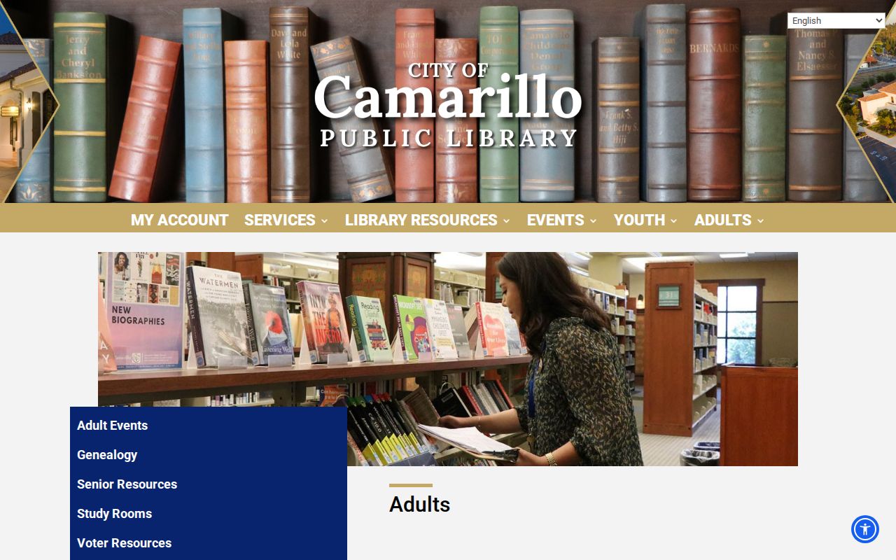 Camarillo people directories source view of the Camarillo Public Library genealogy collection